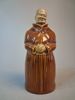 2 Whiskyflaskor i keramik. Abbot`s choice. Scotland.