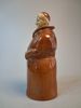 2 Whiskyflaskor i keramik. Abbot`s choice. Scotland.