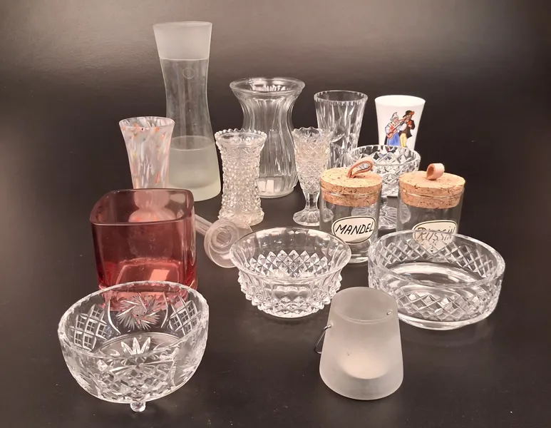 Diverse glas.