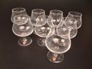 Diverse glas. Bl.a Konjakskupor Orrefors m.m.