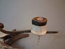 Ljusstake av horn.