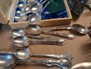 Diverse bestick. Bl.a Nysilver.