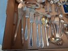 Diverse bestick. Bl.a Nysilver.