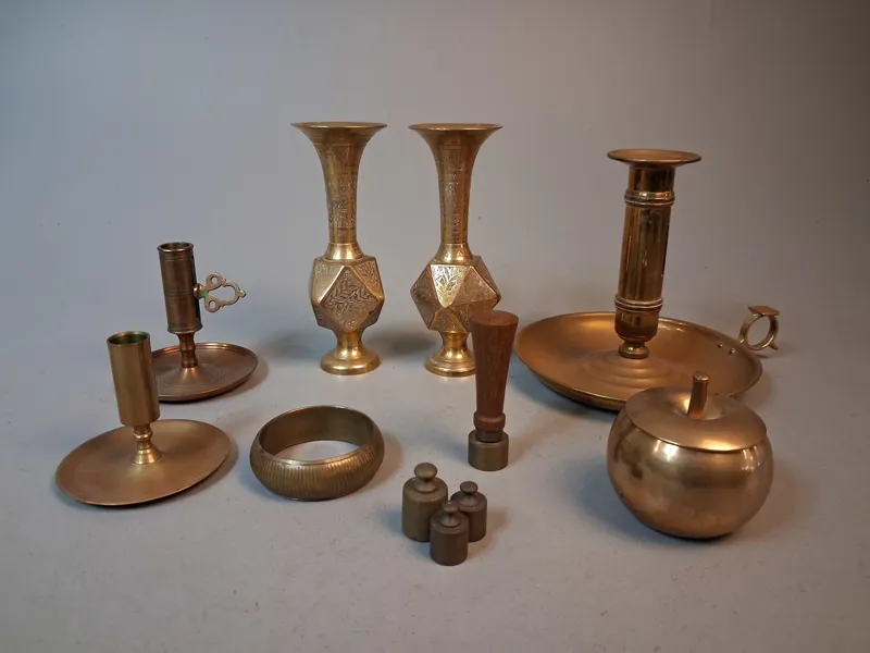 Diverse mässing & malm m.m.