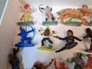 Diverse plast figurer m.m. Bl.a Riddare, indianer.