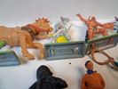 Diverse plast figurer m.m. Bl.a Riddare, indianer.