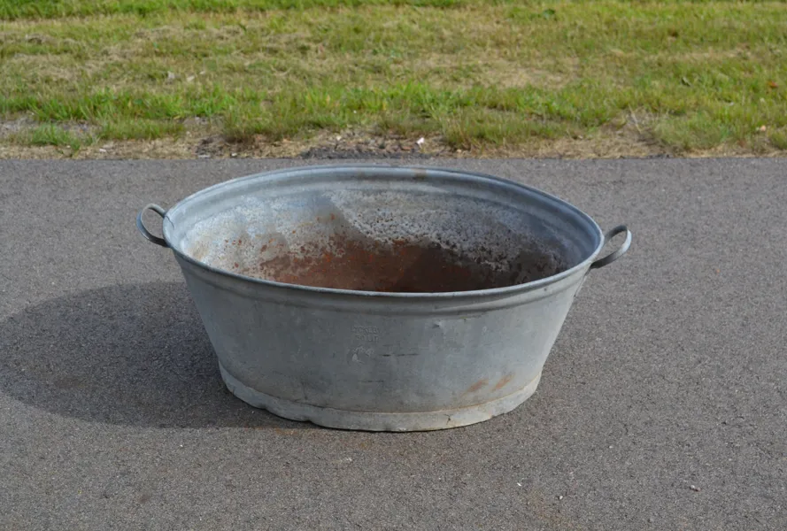 Zinkbalja. Lyckeby 50 Liter.