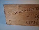 Trälåda. Svenska sockerfabrikens aktiebolaget SSA, 1900-talets första hälft.