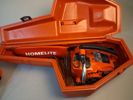 Motorsåg, Homelife Textron med hjälm.