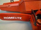 Motorsåg, Homelife Textron med hjälm.