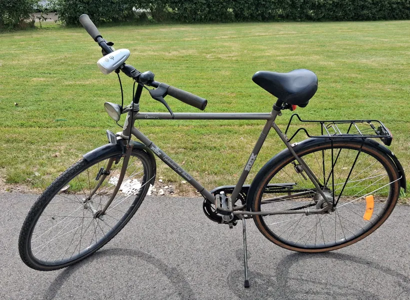 Herrcykel. 7 växlad, Rex 28 tum.