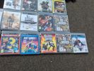 Playstation 3, DJ Hero-kontroller. Guitar Gero gitarr & mikrofon. Move motion controllers. PS3 spel m.m.