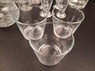 Diverse glas. Ljuslyktor m.m.