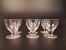 Diverse spritglas. Slipad dekor. 26 delar.