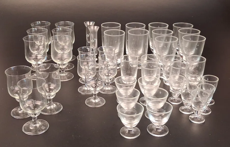 Diverse glas.