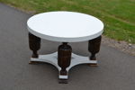 Soffbord. Art Deco, bemålat Mahogny.