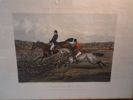 5 Tryck. Engelska. Fores`s hunting Sketches & One of the flowers of our hunt. H.Alken.