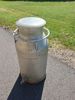Mjölkkanna med tappkran. Aluminium, 40 Liter, Skultuna.