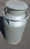 Mjölkkanna med tappkran. Aluminium, 40 Liter, Skultuna.