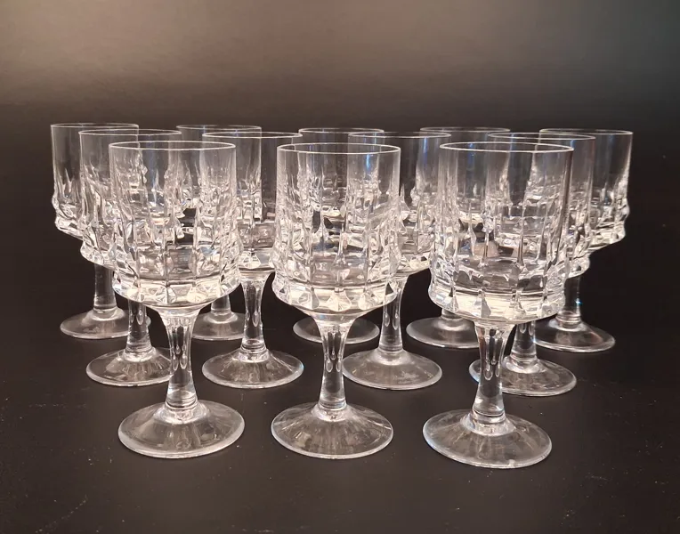 12 Spritglas. Rosenthal.