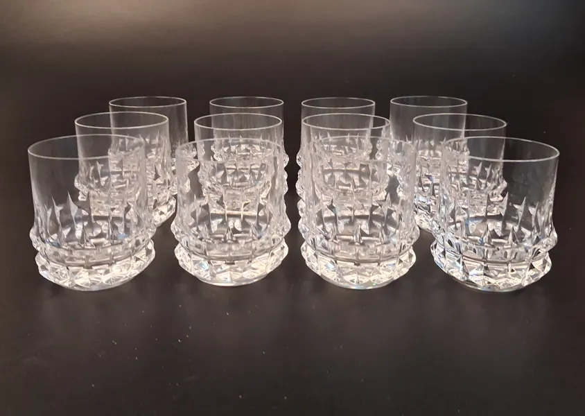 12 Stora glas. Rosenthal.