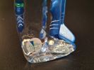 Skulptur. glas, Sea glasbruk. Renate Stock Paulsson, signerad.