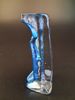 Skulptur. glas, Sea glasbruk. Renate Stock Paulsson, signerad.