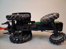 Traktor med släp SIKU & Bil med husvagn Matchbox.