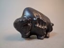 FOLKE & ELSA JERNBERG. Figurin, "Bison", Keramik, signerad FEJ.