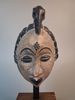 Afrikansk träsnideri, mask på stativ, SIA.