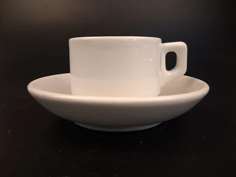 Kaffekopp med fat från tyska krigsflottan (Krigsmarine), 1942.