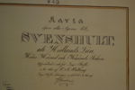 Äldre inramad karta. "Svenshult, Knäred", 1863.
