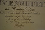 Äldre inramad karta. "Svenshult, Knäred", 1863.