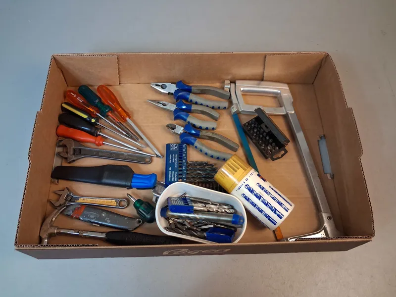 Diverse verktyg.
