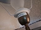 Stor bordslampa. Kostka. Fransk.