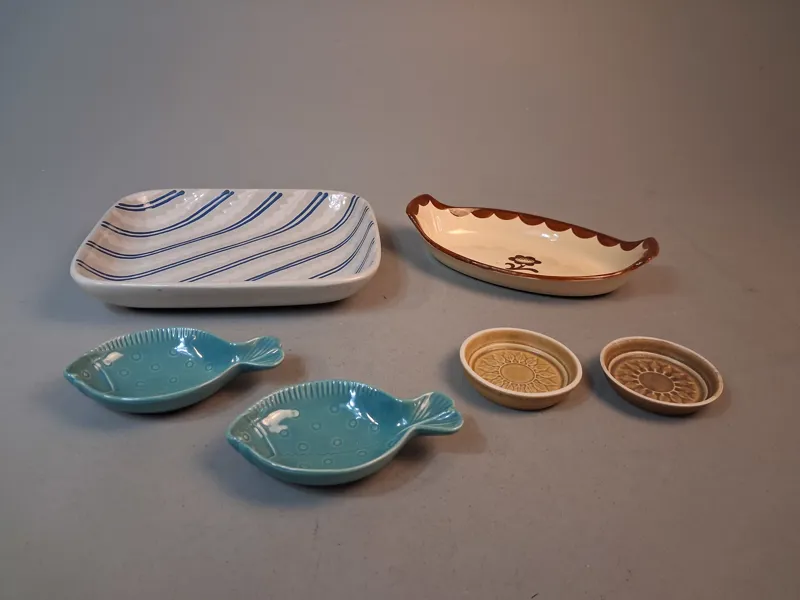 Porslin & keramik. Upsala Ekeby, Gustavsberg, Bo Fajans & Jens Quistgaard.
