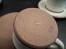 4 Flata tallrikar. "New wave", Villeroy & Boch & 6 espressokoppar med fat, selsbo.