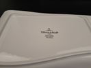 4 Flata tallrikar. "New wave", Villeroy & Boch & 6 espressokoppar med fat, selsbo.