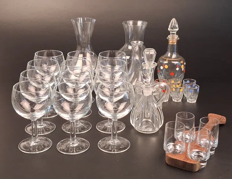 Diverse glas.