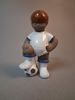 BERIT TERNELL. Figurin, "Fotbollsspelare", Upsala Ekeby.