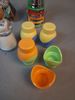 Diverse. Bl.a Äggkoppar Tupperware.