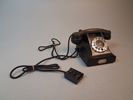 Äldre telefon, Bakelit, Televerk staden Nynäshamn.