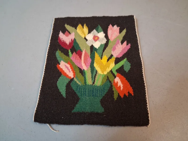 Flamskvävnad, flamskvävd, bonad.