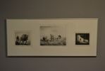 OLLE AGNELL. 3 Litografier i en ram, signerade & numrerade 15/30.