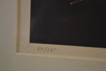 MIKAEL SEVANDERSSON. Litografi, "noter", signerad & numrerad 60/275.