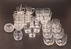 Diverse glas. Ljuslyktor m.m.