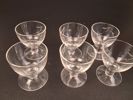Diverse spritglas. Slipad dekor. 26 delar.