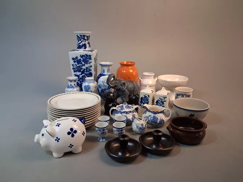 Diverse porslin & keramik.