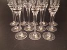 12 Snapsglas. LR Tjeckoslovakien.