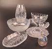 Diverse glas. Bl.a Gusum Milan Vobruba, Orrefors m.fl.